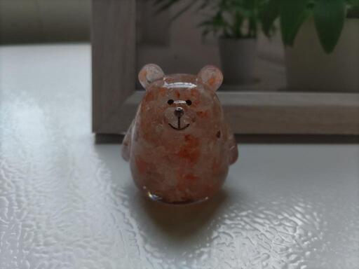 オルゴナイト　くま　盛り塩　☆