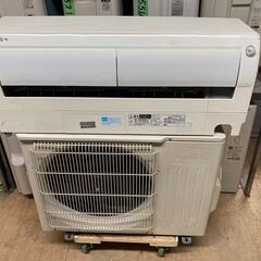 K05564　中古エアコン 三菱 2016年製 主に6畳用 冷房能力 2.2KW / 暖房能力 2.5KW