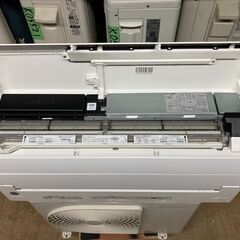 K05566　中古エアコン 東芝 2019年製 主に6畳用 冷房能力 2.2KW / 暖房能力 2.2KW