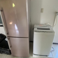 古河市から(冷蔵庫-洗濯機セットになります)