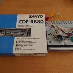 CD レシーバー RECEIVER SANYO CDF-880 ...