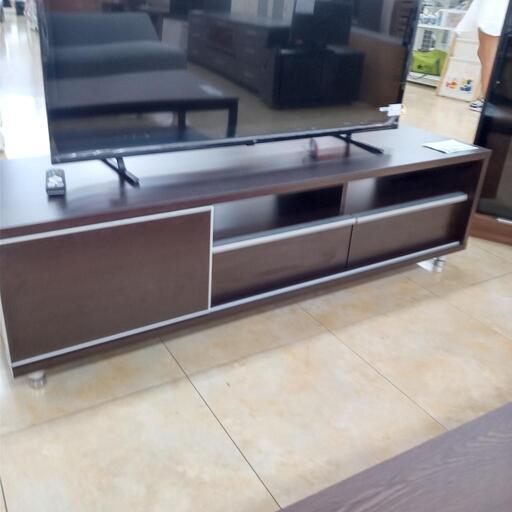 ★ジモティ割あり★  テレビ台 ダークブラウン W152×D48×H43.5 クリーニング済み OJ5537