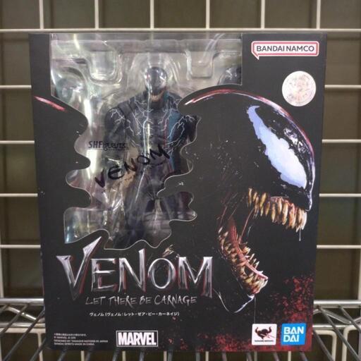 ★ジモティー割引有★ BANDAI SHFiguarts VENOM ヴェノム レット・ゼア・ビー・カーネイジ フィギュア 未使用品