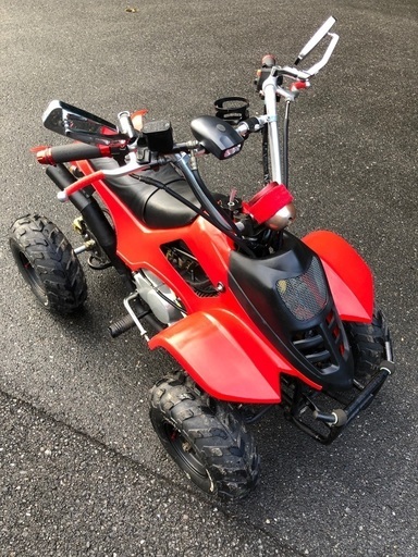 ️ATV四バギー125cc化MT 実働【キックor押しがけのみ】10/31迄6万で可