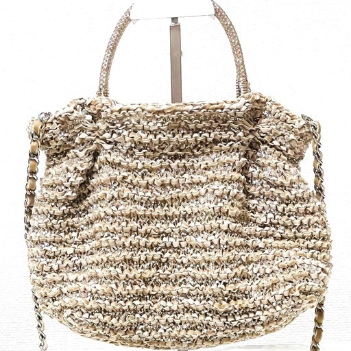 極美品✨希少【アンテプリマ】ワイヤーバッグ チェーントートバッグ 黒ファーリボン 極美品✨希少【アンテプリマ】ワイヤーバッグ チェーントートバッグ 黒