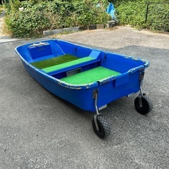YAMAHA FRPボート　ドーリー付き　2馬力艇