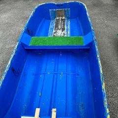 YAMAHA FRPボート　ドーリー付き　2馬力艇