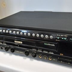 ○レーザーカラオケセット(^^♪○マイク ソフト付き○パイオニア CLD