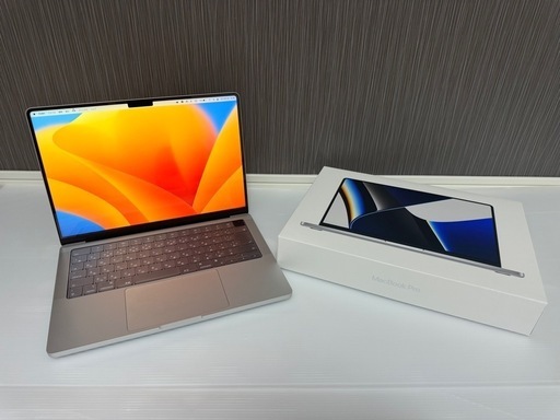 超美品 Apple MacBook Pro 14インチ 16GB 512GB パソコン PC マックブック アップル ノート 新品同様 フィルム