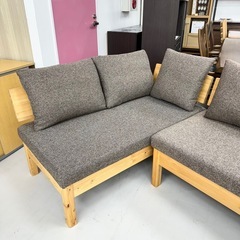 【超美品‼️】定価167,600円♪ シギヤマ家具 230cm幅3人掛けカウチソファ(優《ゆう》) コーナーソファ ソファダイニング 