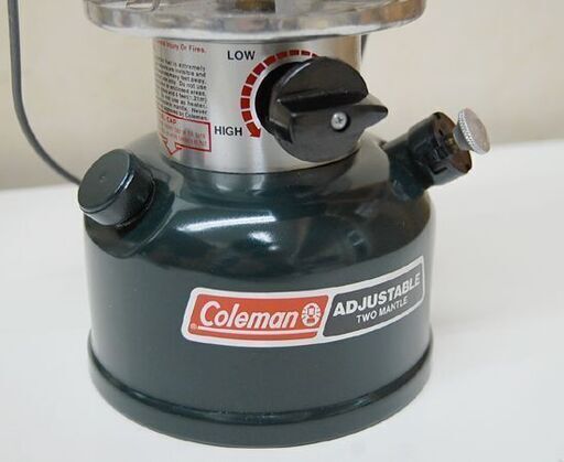 Coleman 2マントル ランタン 288A700 グリーン 元箱付き 1993年製 点火確認済み ホワイトガソリン コールマン アウトドア 札幌市 清田区 平岡