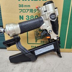 引取限定】【中古美品】HIKOKI 38mm常圧フロアタッカ N3804MF 【安佐 