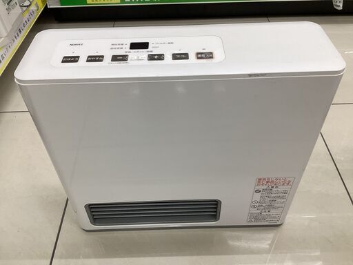 【6ヶ月保証】都市ガスファンヒーター　ノーリツ　GFH-2404S-W5