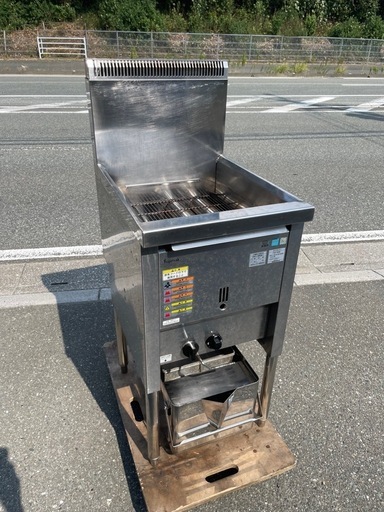 ■中古品 フジマック LPガスフライヤー FGF18NB 2018年 プロパンガス 動作問題なし 唐揚げ 揚げ物■