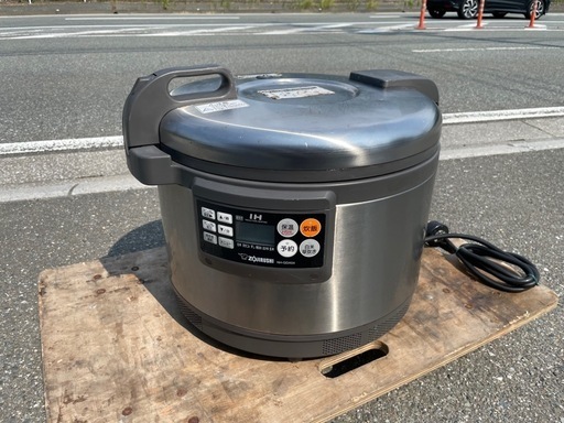 ■中古品 象印 IH炊飯ジャー 5.4Ｌ ３升炊き NH-GDA54 2012年 ３相200Ｖ 動作問題なし 業務用■