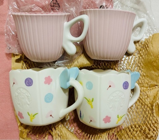スターバックス　さくら　2021 バタフライ　マグカップ　4点