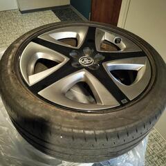 プリウス50系純正アルミ+夏タイヤ 4本