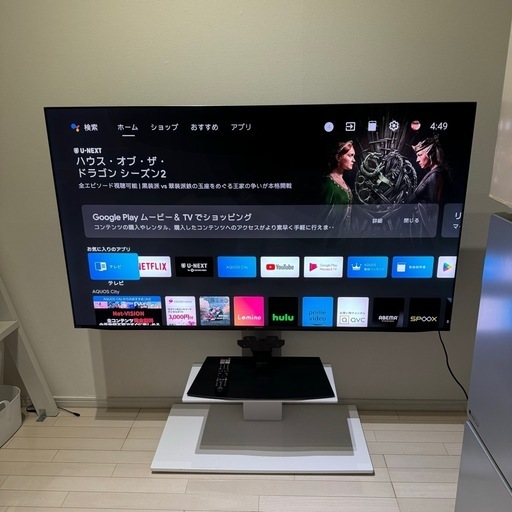 SHARP 4T-C65DP1 フラッグシップ XLED 液晶テレビ 有機ELより綺麗