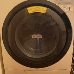 HITACHI  ドラム式　洗濯機　乾燥機能付き