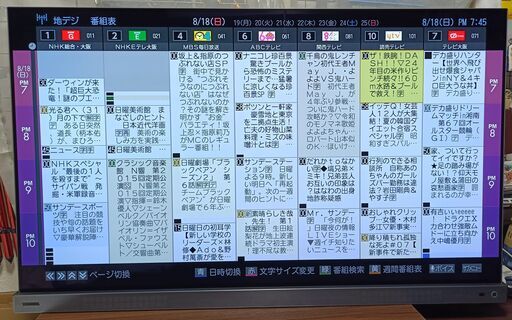 美品　TOSHIBA 　REGZA　48X9400S