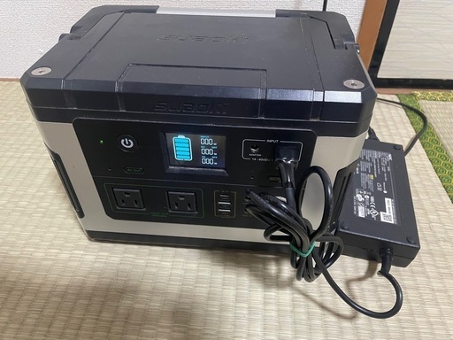 【購入者募集中】suaoki g500 ポータブル電源