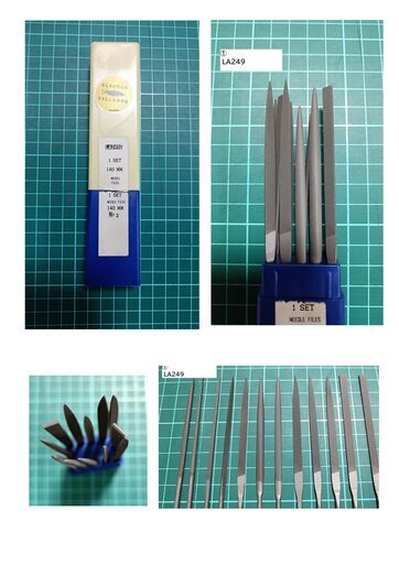 精密ヤスリ セット(未使用品)