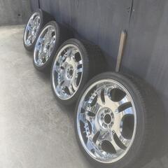 ※最終値下げ【22インチ】アルミ・タイヤ4本セット