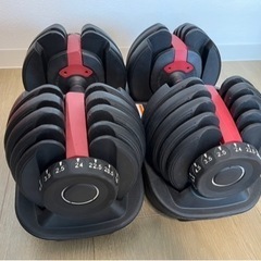 受け渡し先決定】【別売り可能】【可変式ダンベル(24kg×2 