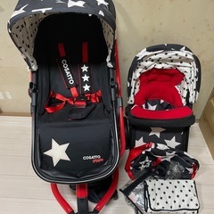 ✨付属品満載/英国製✨COSATTO giggls ベビーカー＆キャリーコット ✨付属品満載/英国製✨COSATTO giggls ベビーカー＆キャリーコット