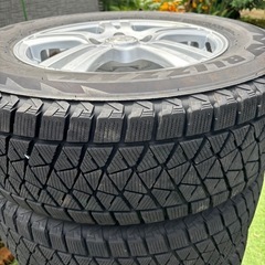 バリ溝スタッドレスタイヤ　アルミホイールセット❗️