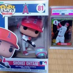 大谷翔平フィギュア＆鑑定済みカード2点セット