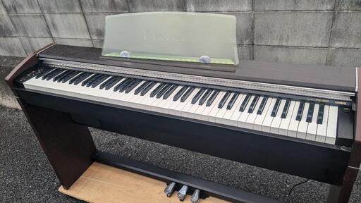 岡山市~鳥取市~大阪~兵庫~岡山まで！配達無料！③\n送料込み CASIO 電子ピアノ PX-700 2005年製\nジモティーが一番安い！