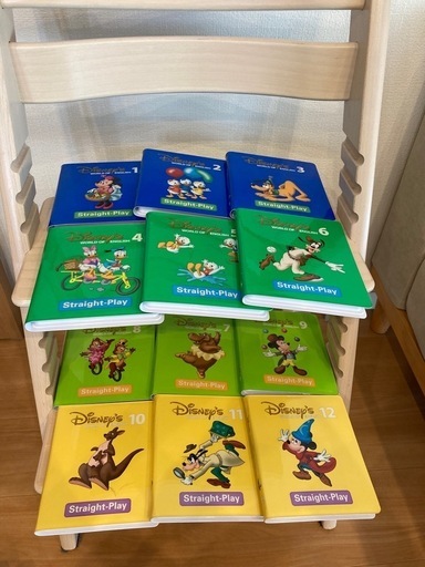 【美品】ディズニー英語　ストレートプレイ