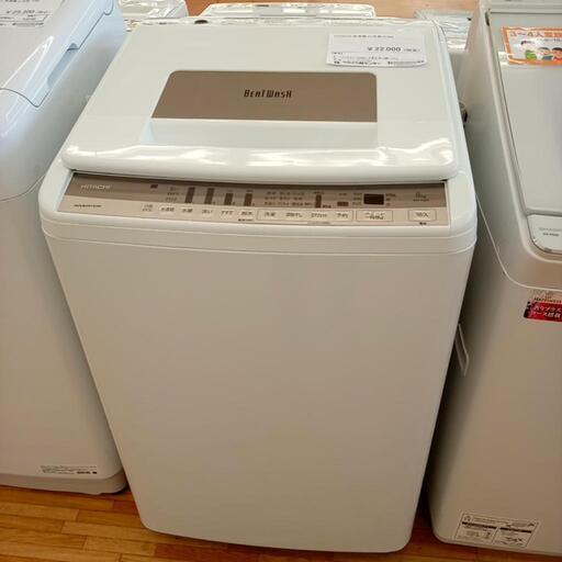 ★ジモティ割あり★ HITACHI　洗濯機　21年製　8.0kg　クリーニング済　YJ3563