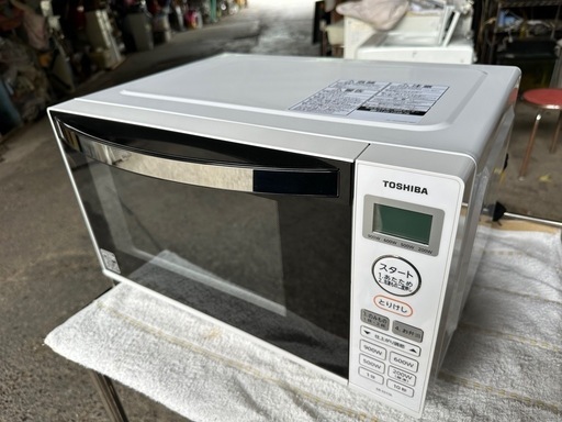 東芝 電子レンジ 17L ホワイト(縦開き扉)TOSHIBA ER-SS17A-W