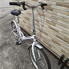 中古 プジョー 折り畳み自転車 3段変速 20インチ 軽整備済み 防犯登録