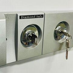 ダイヤセーフ 家庭用耐火金庫 2キータイプ DW50-7 2016年製 2キーロック 引き出し７個 ダブルロック セキュリティZI