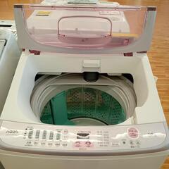 ☆ジモティ割あり☆ AQUA 洗濯機 17年製 10kg クリーニング済 YJ3564