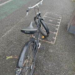 ビーチクルーザー No.1320 ブラック 自転車 26インチ coastline