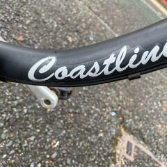 ビーチクルーザー No.1320 ブラック 自転車 26インチ coastline