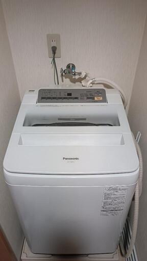 洗濯機　8kg 　糸くずフィルター新品つき