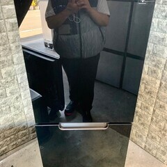 【美品】大阪送料無料★3か月保障付き★冷蔵庫★2021年★シャープ★2ドア★SJ-GD15G-B★R-370