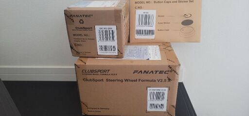 Fanatec ClubSport  Formula V2.5 X　QR1付き