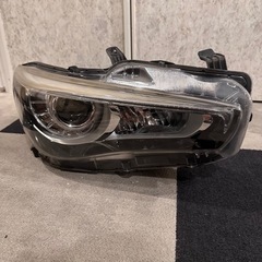 AFS付き　純正 ヘッドライト 左右セット V37 スカイライン 前期 ハイブリッド 日産