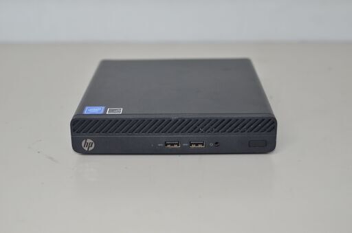 中古良品 省スペースminiPC HP 260 G3 DM/celeron-3865U/メモリ4GB/HDD500GB/Windows 11
