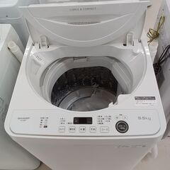 ★ジモティ割あり★ SHARP 洗濯機 ES-GE5E 5.5kg 21年製 動作確認／クリーニング済み TC4466