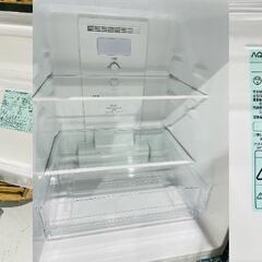 ★AQUA★ アクア ２D冷蔵庫 AQR-14N 2022年 135L メタリックシルバー 耐熱天板 省エネ １人暮らし コンパクト