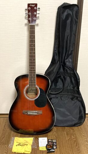 Legend by ARIA　アコースティックギター　FG-15BS　ケース+チューナー付