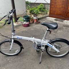 yeah ヤー 20インチ 折り畳み 6段変速 自転車 輪行バッグ付き 札幌発