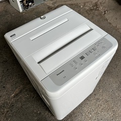 パナソニック 全自動洗濯機 5kg NA-F5B1-LH ライトグレー ビッグウェーブ洗浄